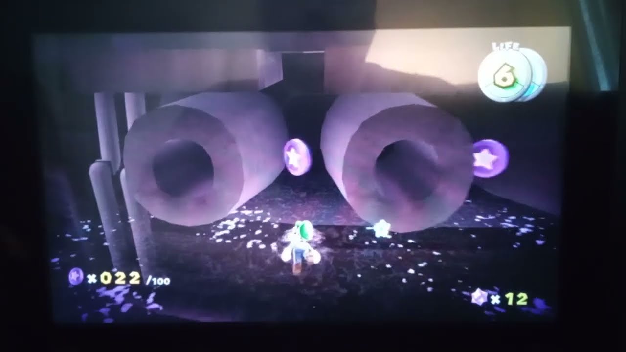 Let's Play Super Luigi Galaxy (SMG 1+2)(Nintendo Switch) Part 12: Dreadnought Purple Coins Nightmare