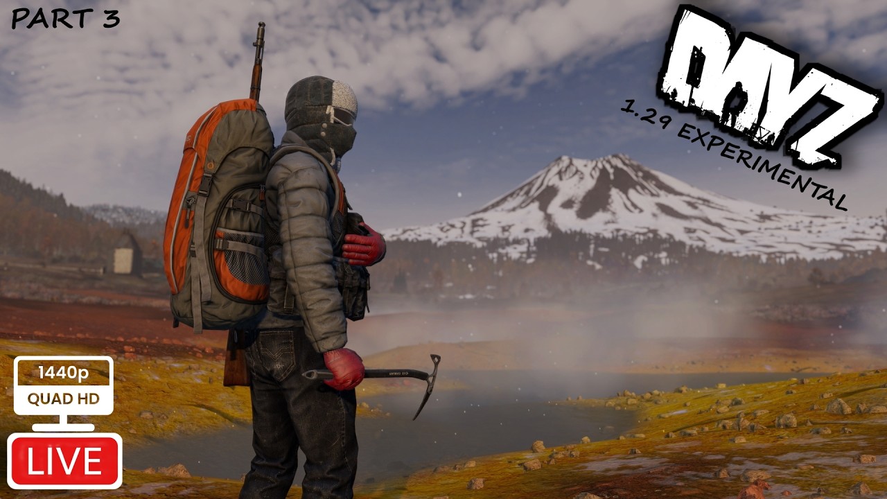 Experimental 1.29 Frostline Sakhal | DayZ Live Stream 1440p (pt 3)