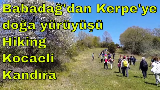 Kocaeli Kandıra Babadağ'dan Kerpe'ye doğa yürüyüşü │ Hiking