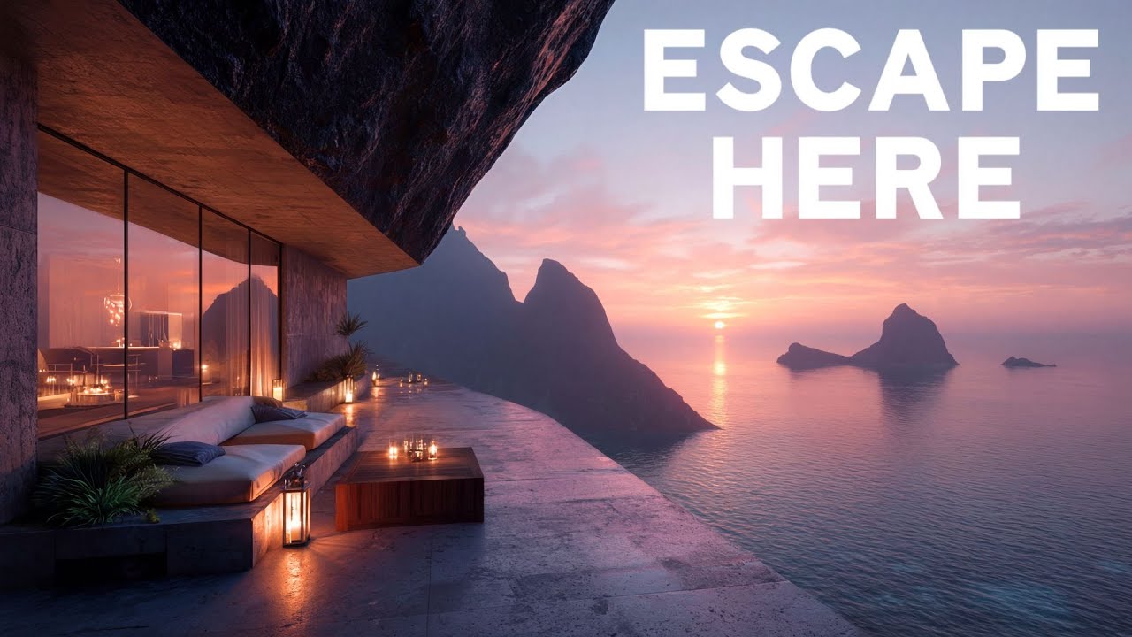 Deep House Sunset Escape | Luxury Ocean Chill Music for Relax & Focus