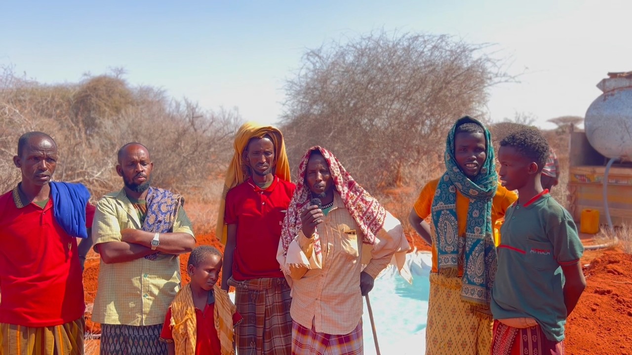 Xildhibaan Faaduma Bariise oo Biyo dhaamin ka sameysay degaano ka tirsan gobalka Hiiraan