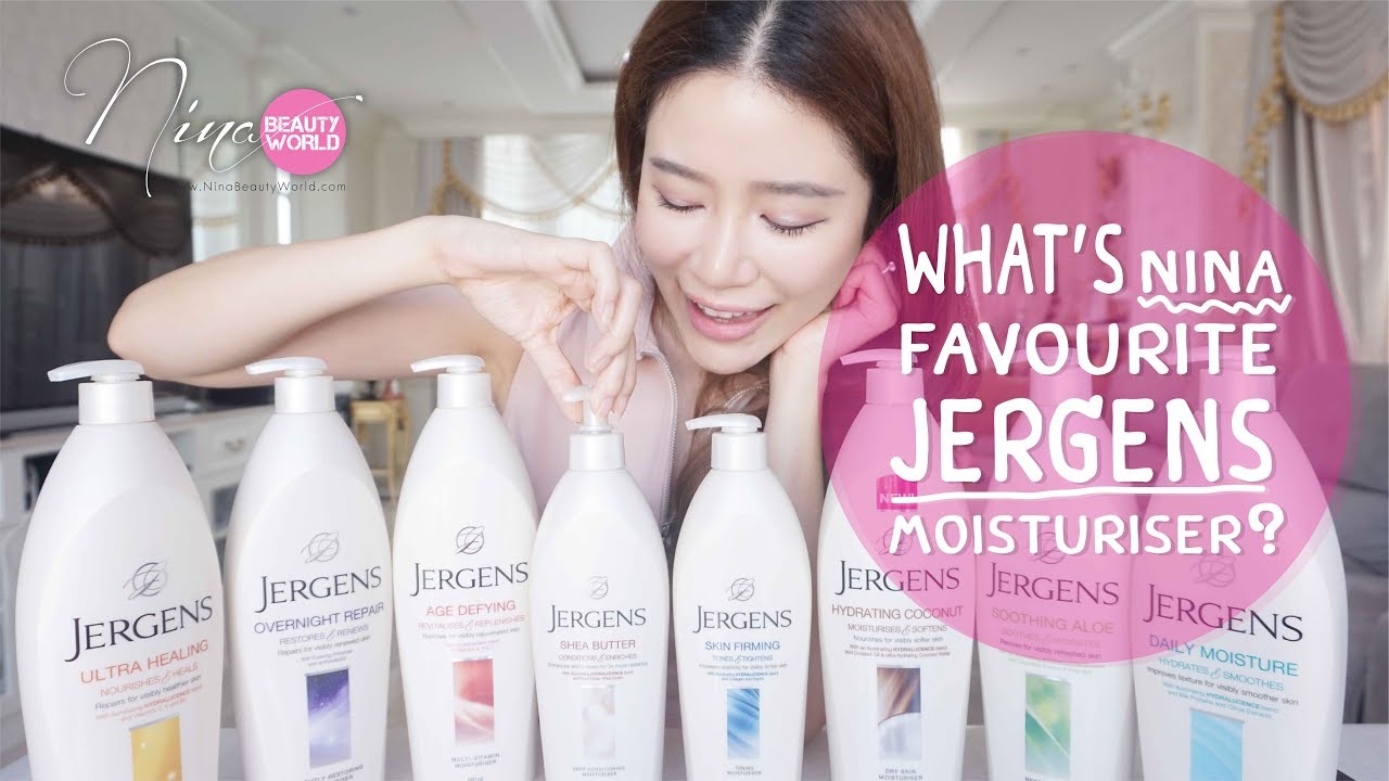 REVIEW || What's your Favorite JERGENS Moisturiser? || NinaBeautyWorld