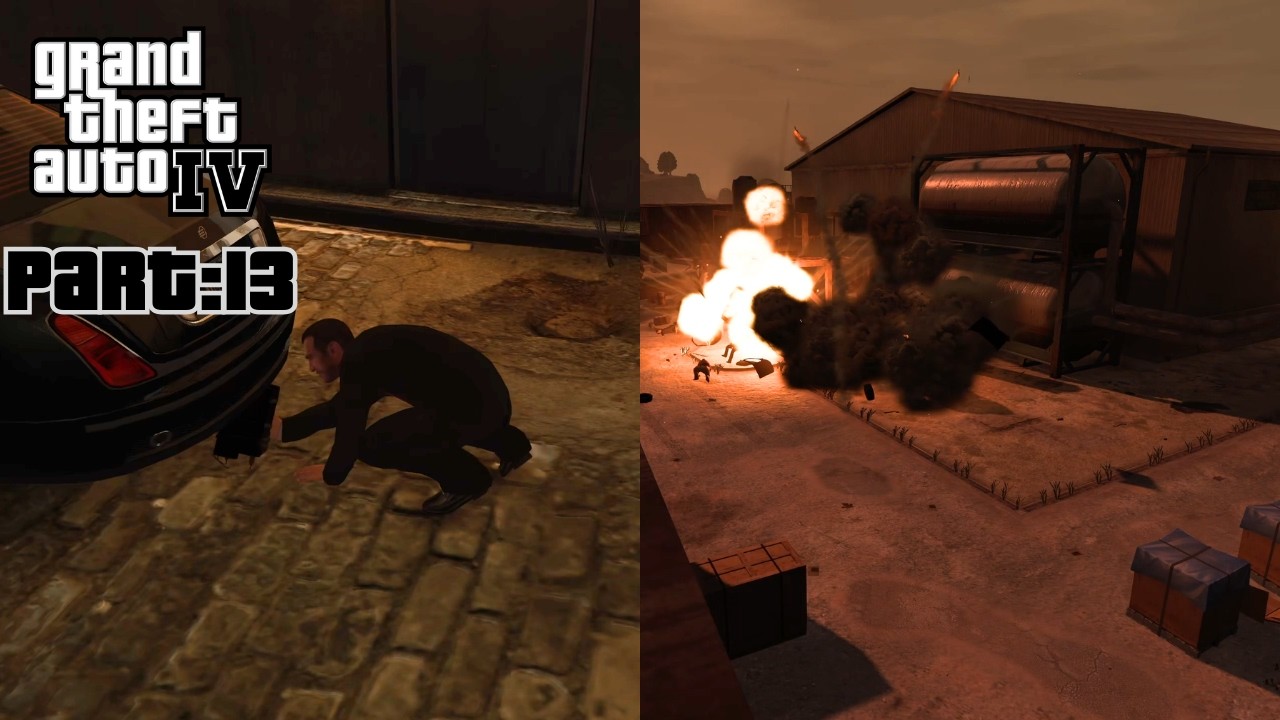 Gerald Has Niko Sabotage A Meeting Between The Ancelotti's And The Albanians - GTA IV PC Part: 13
