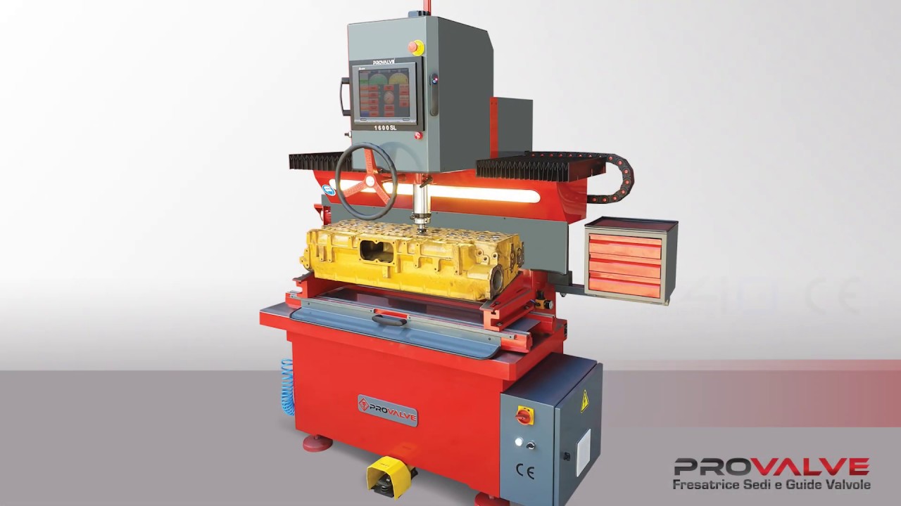 Prolvave 1600 SL Fresatrice Sedi e Guide Valvole ( 4.0 INDUSTRIA / CE )