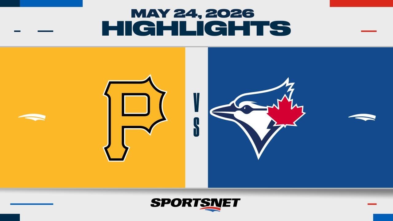 MLB Highlights | Pirates vs. Blue Jays - May 24, 2026