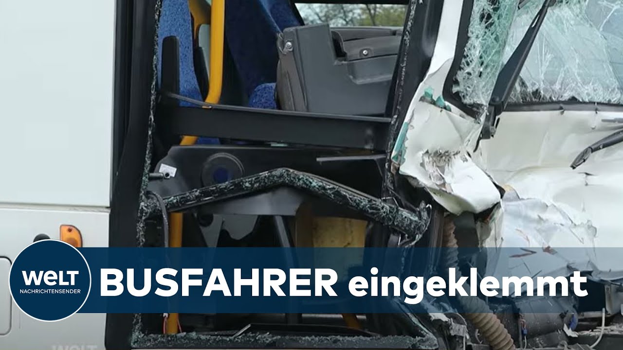 SCHULBUSUNFALL IN FRANKFURT: „Hinweise, dass Bremsanlage nicht ordnungsgemäß funktioniert hat“