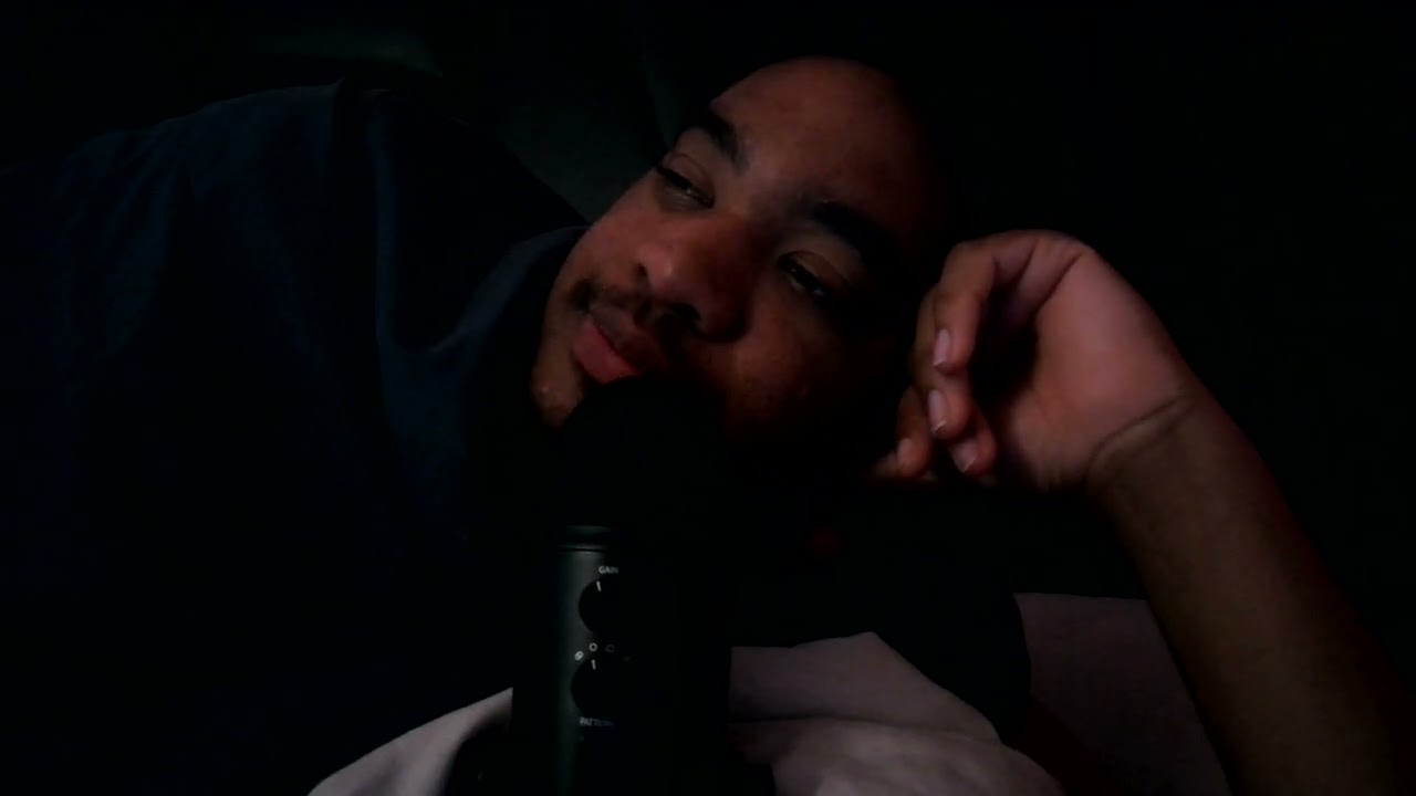 ASMR: Cozy Chat, Mouth Sounds, Male Voice Whispers, Mic Touching, and Breathy Triggers