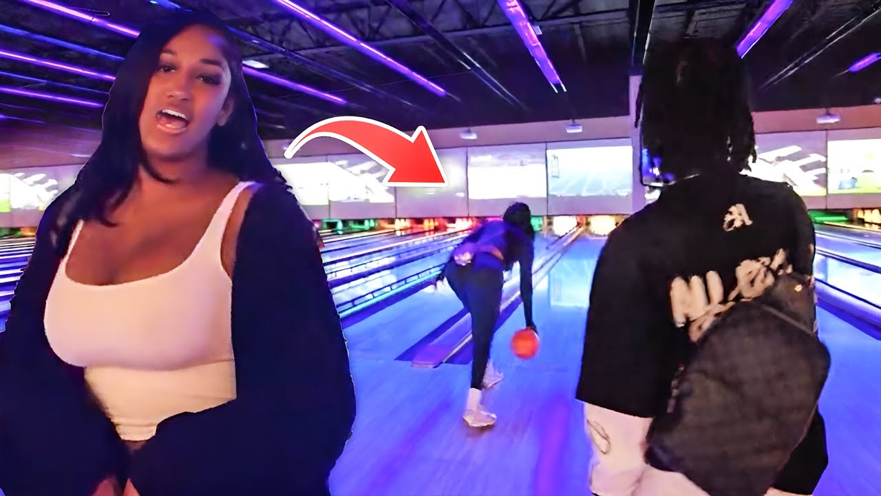 I TOOK BOTH OF MY GIRLFRIENDS ON A BOWLING DATE❤️