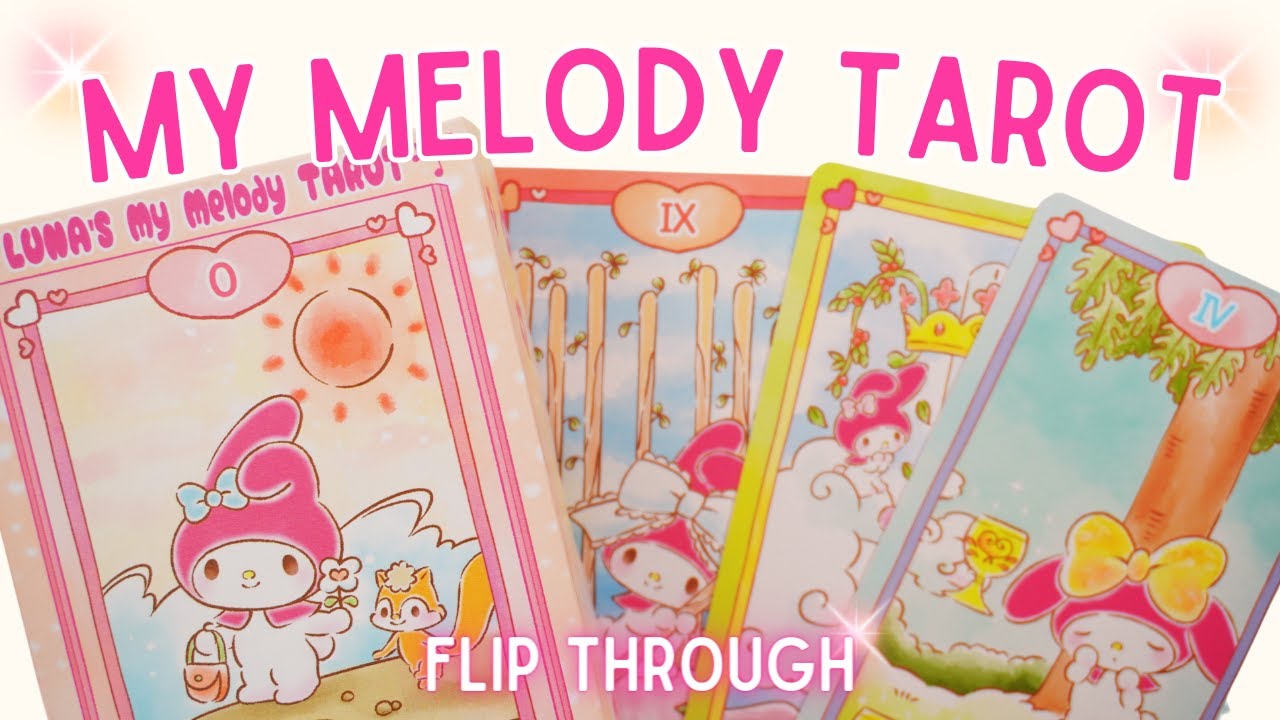 Luna's My Melody Tarot | Deck Unboxing & Flip Through