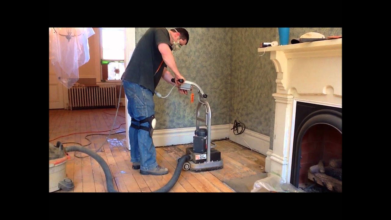 Refinishing 100 Year Old Wood Floor