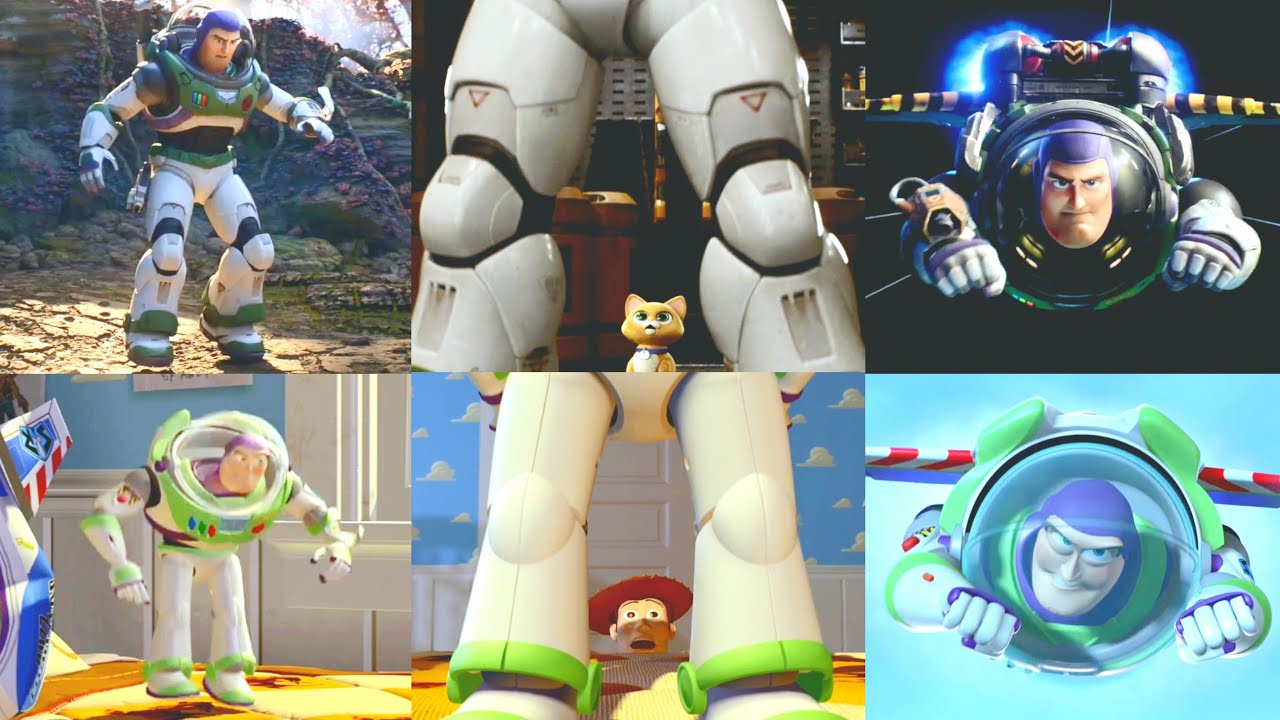 14 CENAS SEMELHANTES ENTRE TOY STORY E LIGHTYEAR CONEXÕES LIGAÇÕES REFERÊNCIAS PARECIDAS SEMELHANÇAS