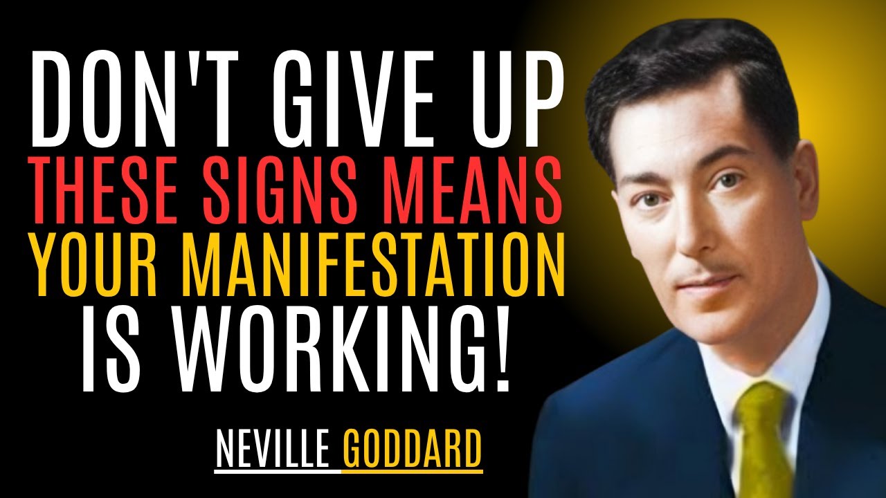 DON'T GIVE UP THESE SIGNS MEANS YOUR MANIFESTATION IS WORKING