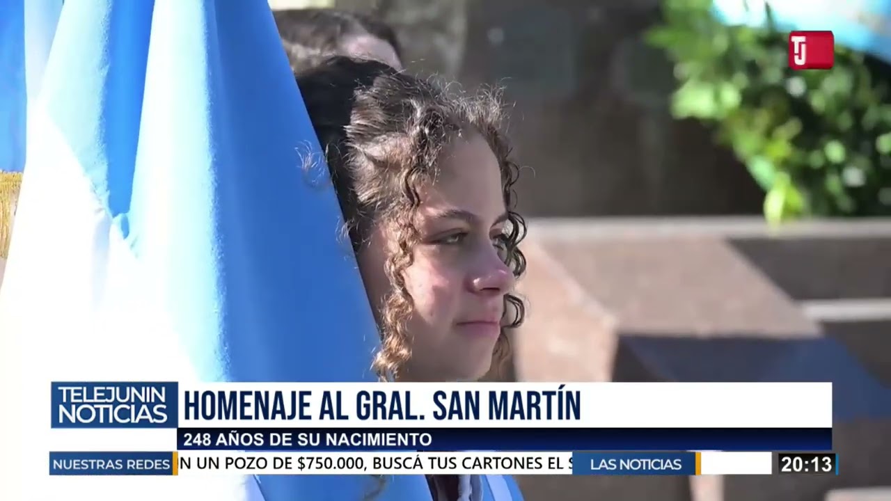 A 246 AÑOS DE SU NACIMIENTO: HOMENAJEARON AL GENERAL SAN MARTÍN