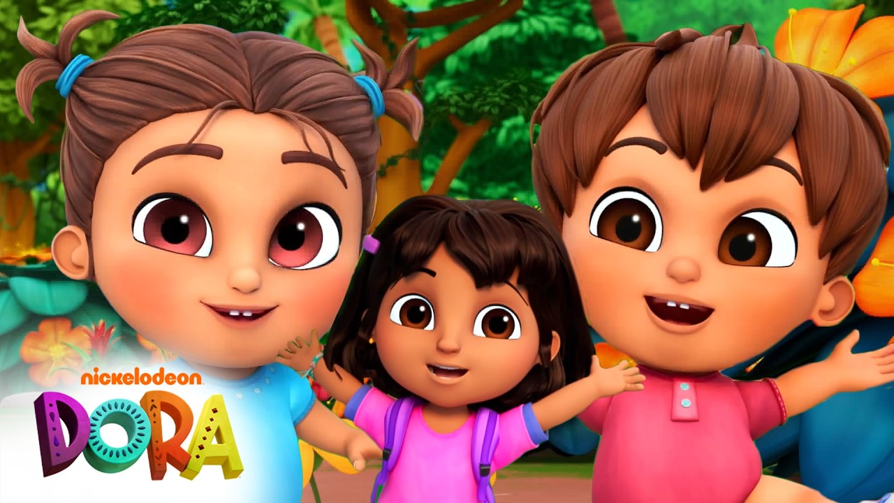 Dora's Twin Siblings Become GIANT! 👶👶 | Dora & Friends