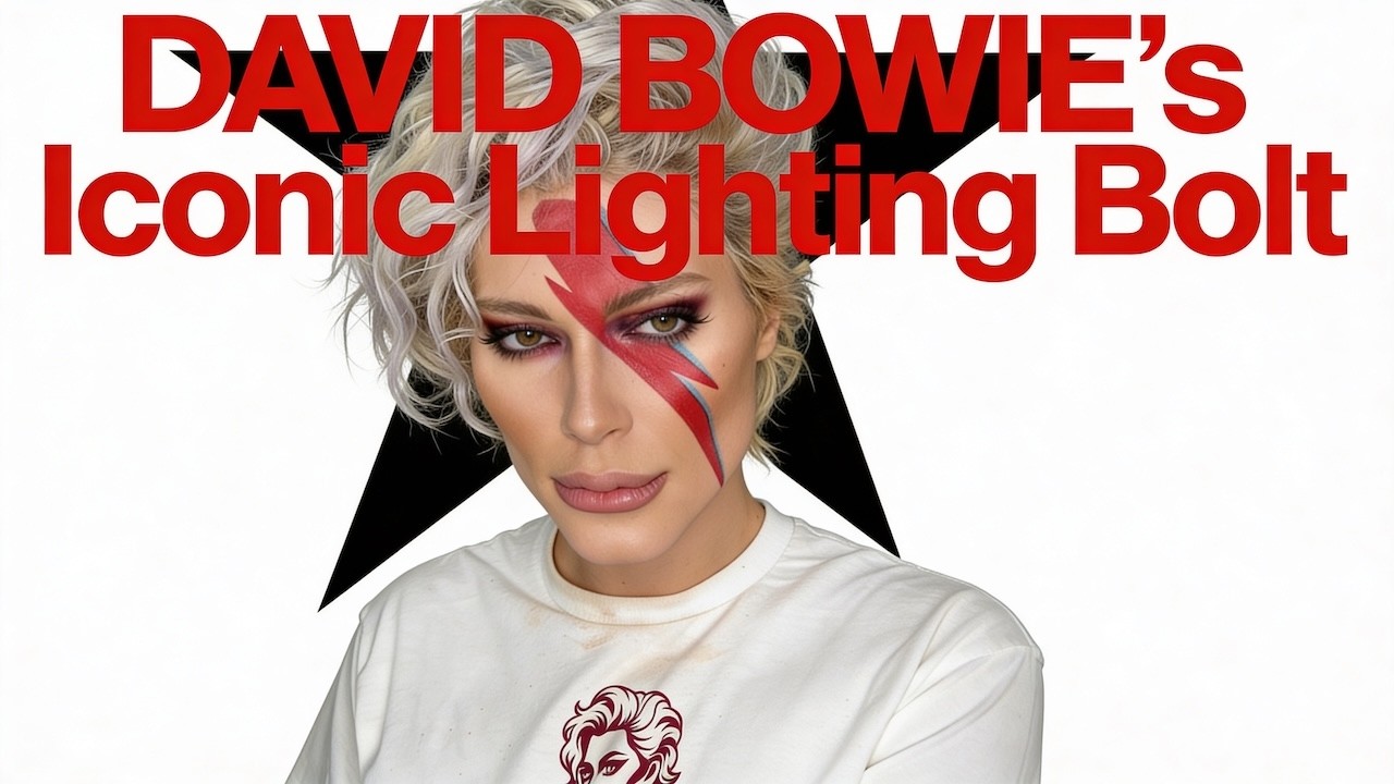 Recreating DAVID BOWIE’s Most Iconic Look ⚡GLAM Rock MAKEUP Tutorial