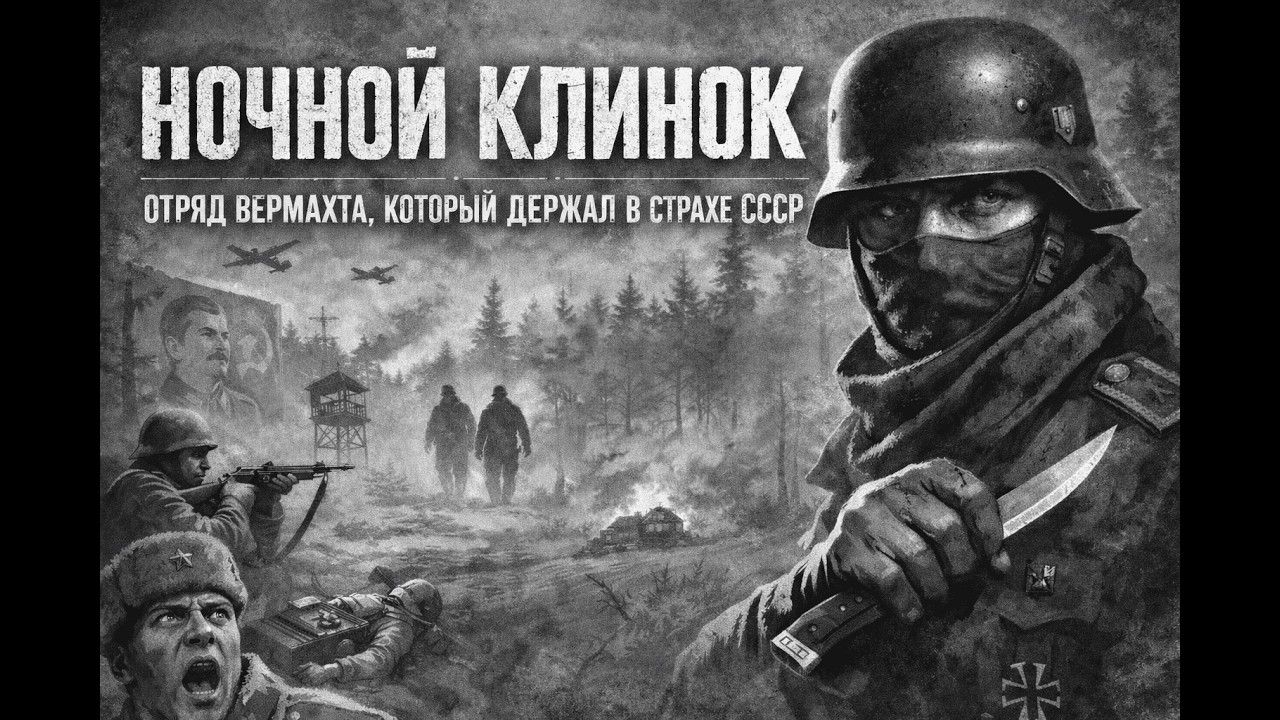НОЧНОЙ КЛИНОК — ОТРЯД ВЕРМАХТА, КОТОРЫЙ ДЕРЖАЛ В СТРАХЕ СССР