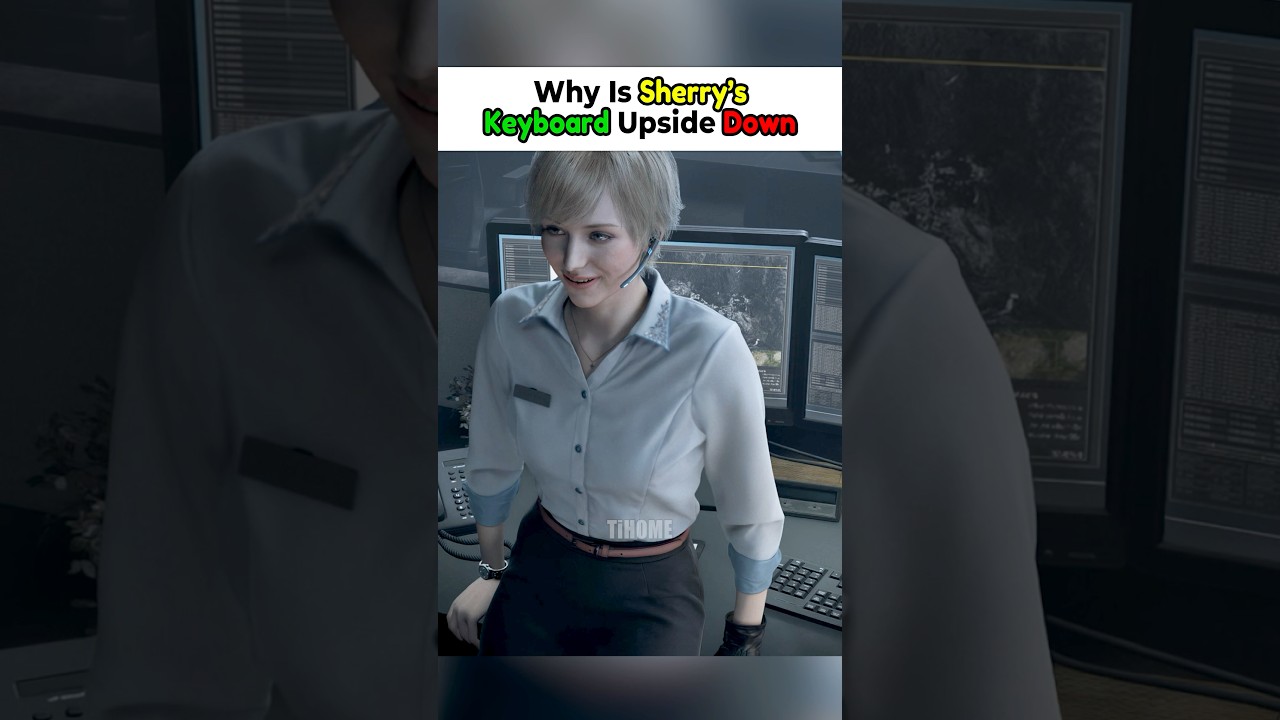 Why Is Sherry&rsquo;s Keyboard Upside Down? - Resident Evil Requiem