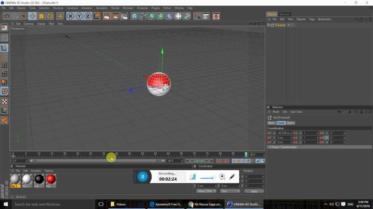 Cinema 4D Basics Keyframing and Animation