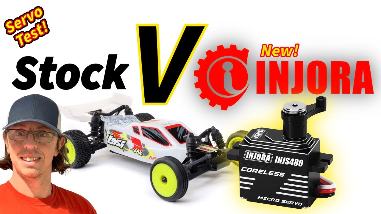 Тестирование сервопривода обновления INJORA 480 в Losi Micro B - Полный обзор #injora #rccar