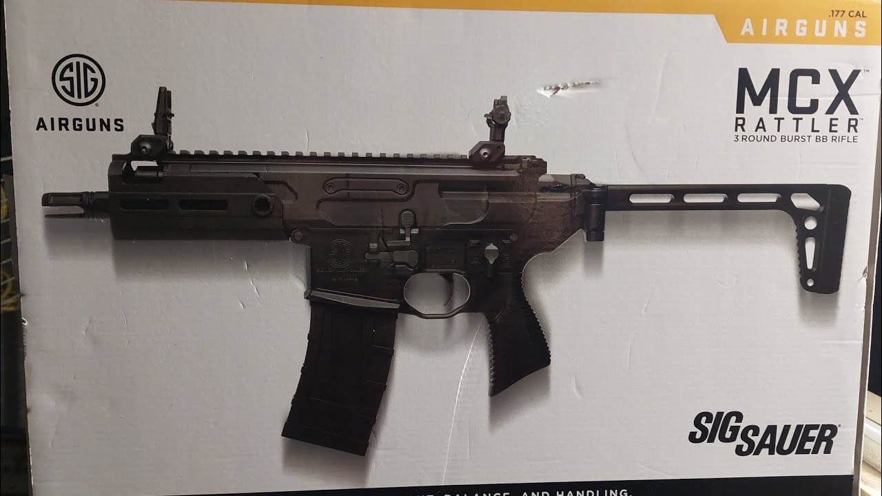 Sig Suaer MCX Rattler .177 air rifle short review.