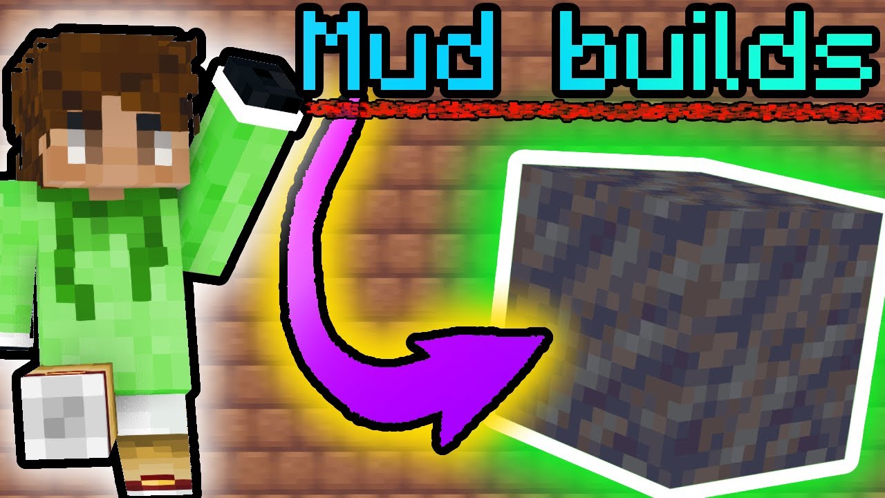 Mud blocks build for Minecraft 1.19
