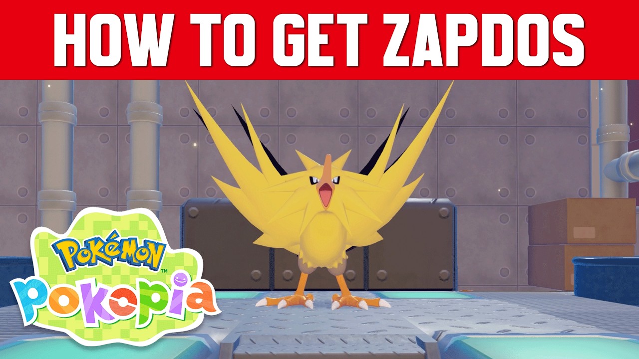 Pokemon Pokopia - How to get Zapdos