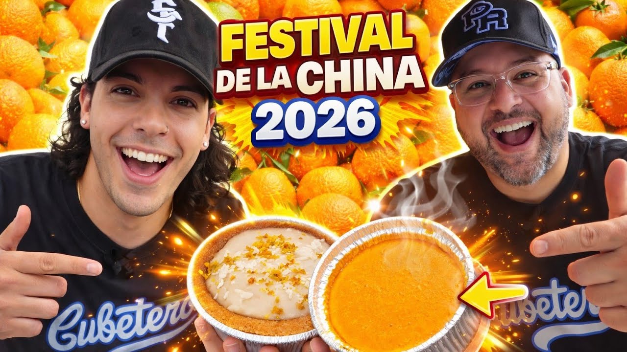 FESTIVAL DE LA CHINA 2026 | Probamos Lo M&Aacute;S CURIOSO...🇵🇷