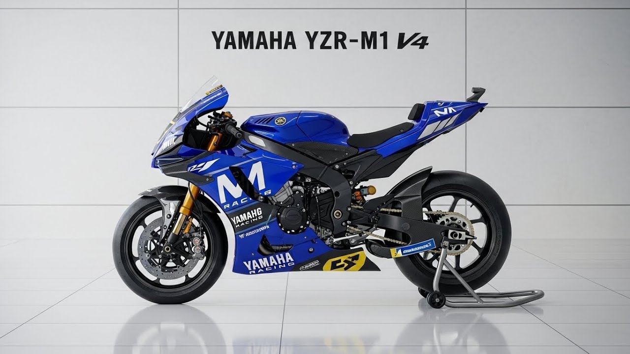 2026 Yamaha YZR M1 V4 Finally Revealed! Insane MotoGP Power You Can Ride on the Streets!