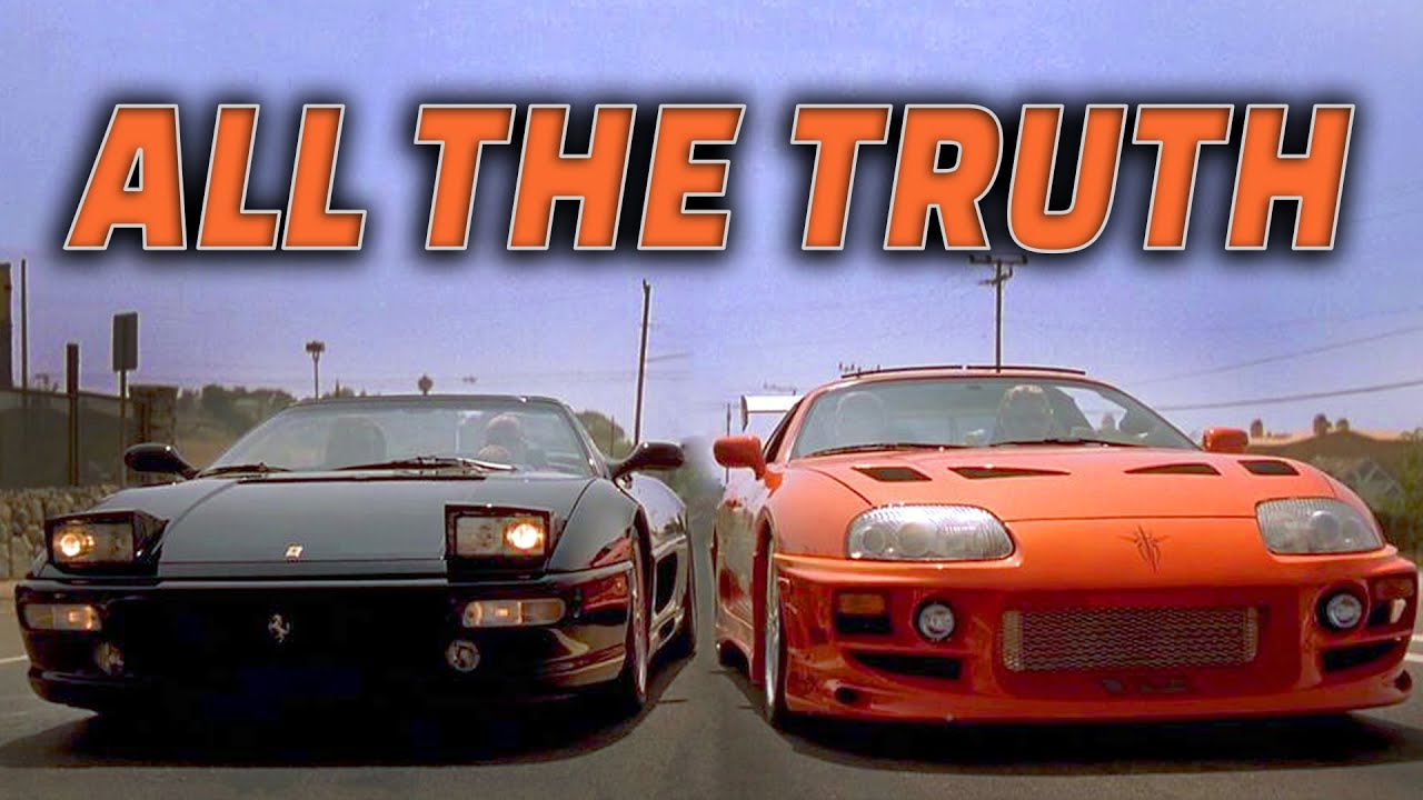 WHO WOULD REALLY WIN THE RACE? SUPRA VS FERRARI FROM FAST & FURIOUS (F355 Spider)