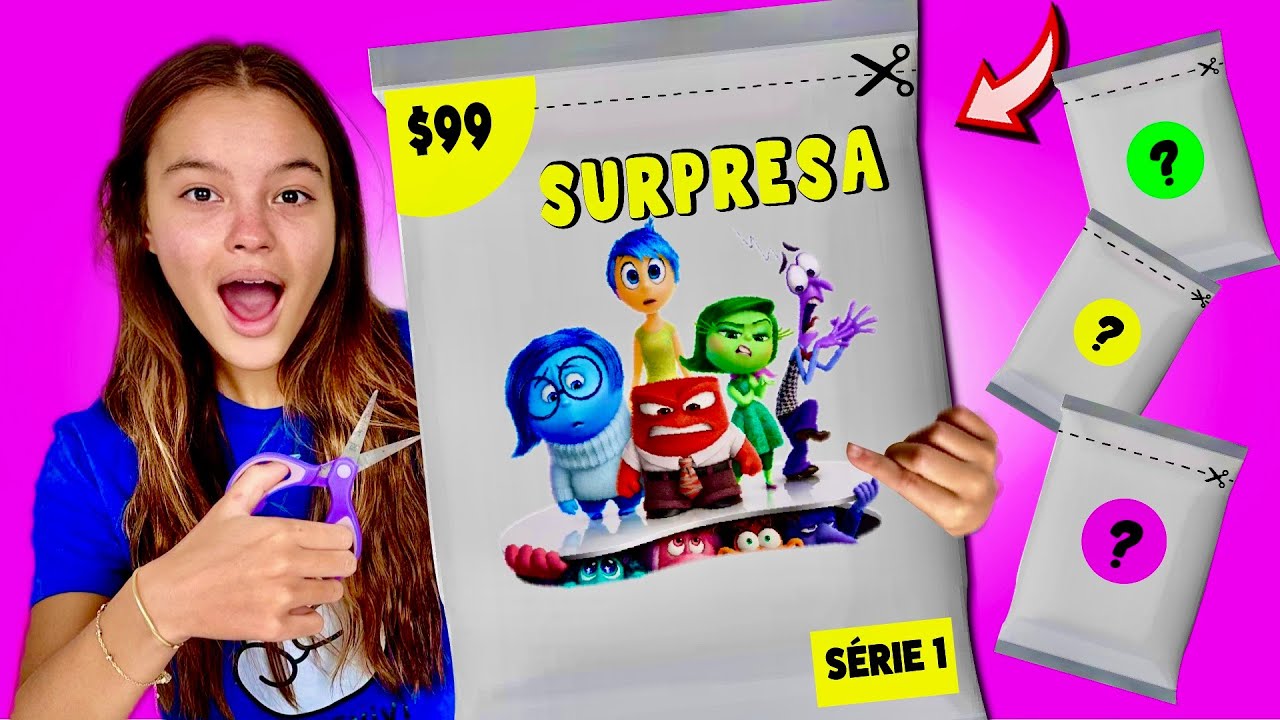 Abrindo Envelope Gigante do Divertidamente: O Que Será Que Tem Dentro?