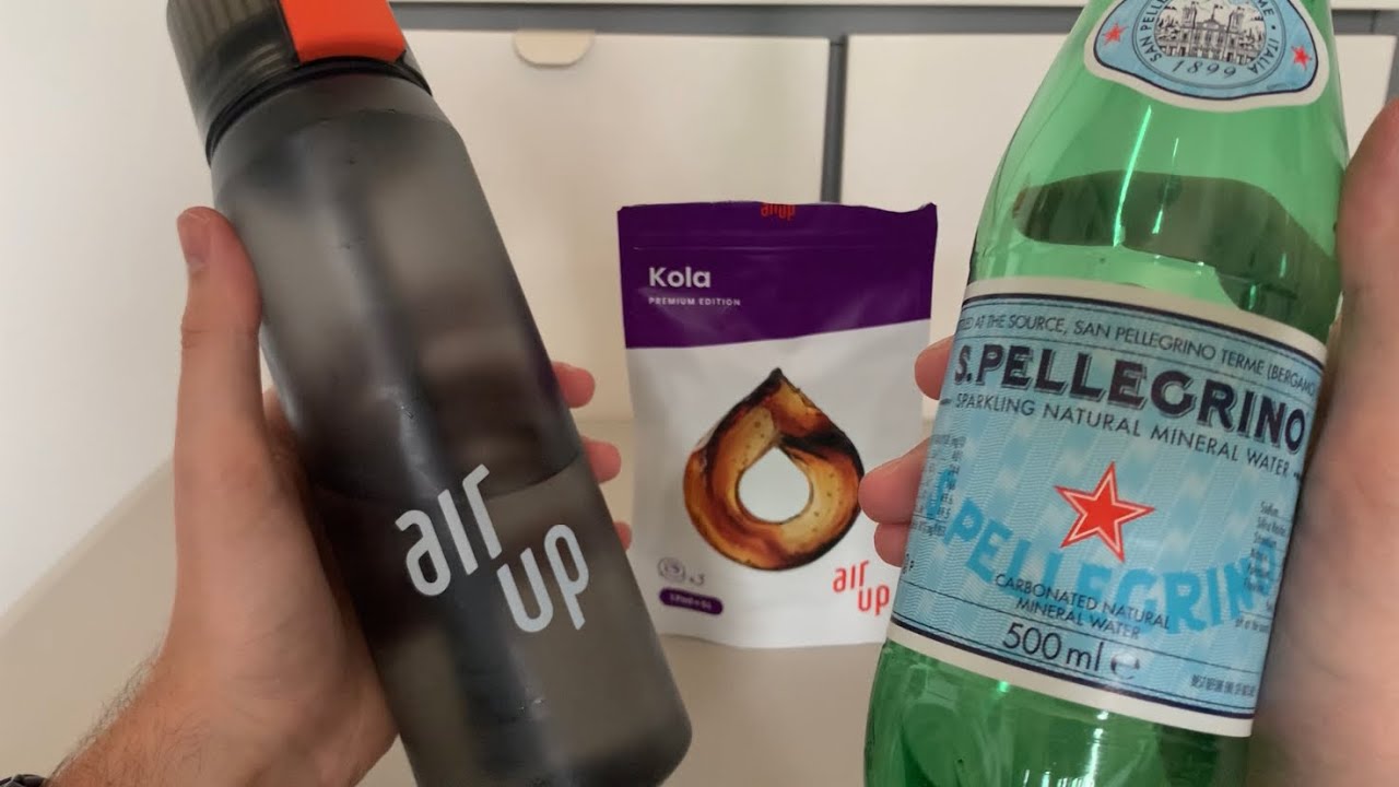 Air Up Kola With Fizzy Water! (making water taste like cola through smell)