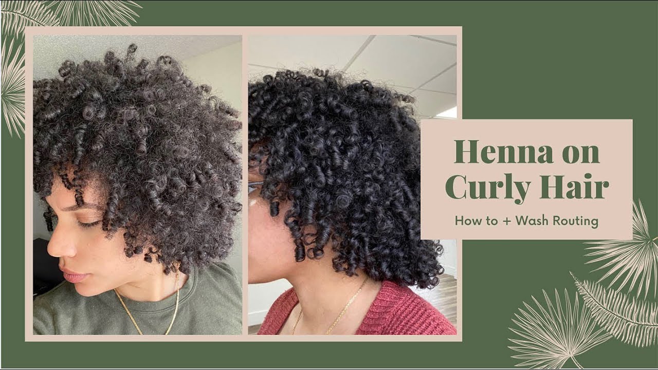 ¿Cómo teñir el Cabello Rizado con Henna? Preparación Beneficios y Resultados!