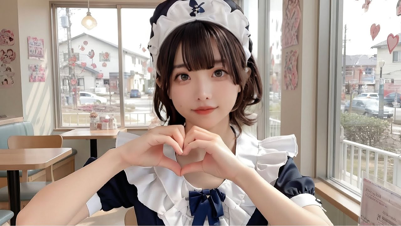 💖Cute Girl’s Heart Bomb🎧| Sweet Love AI Pop Song Official Music Video