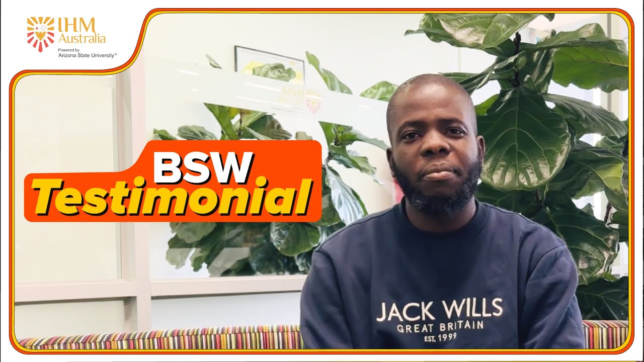 From Engineering in Nigeria to Social Work in Australia: Jim's Inspiring Journey