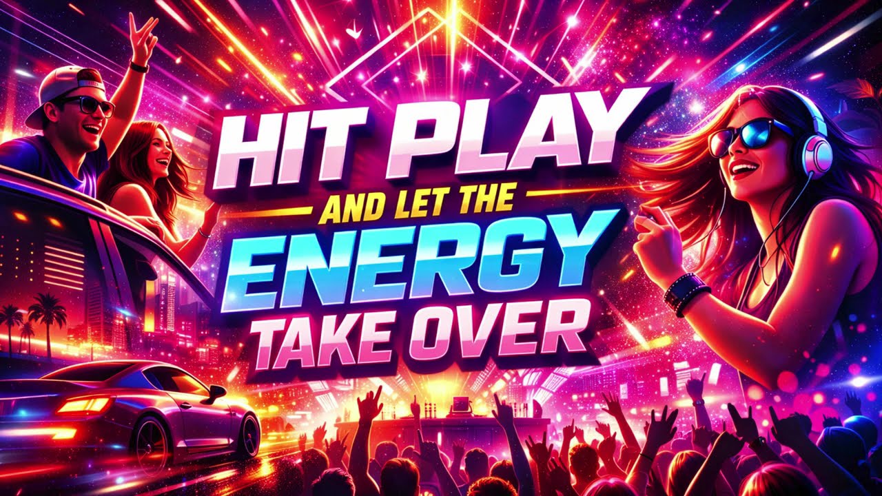 HIT PLAY AND LET THE ENERGY TAKE OVER.