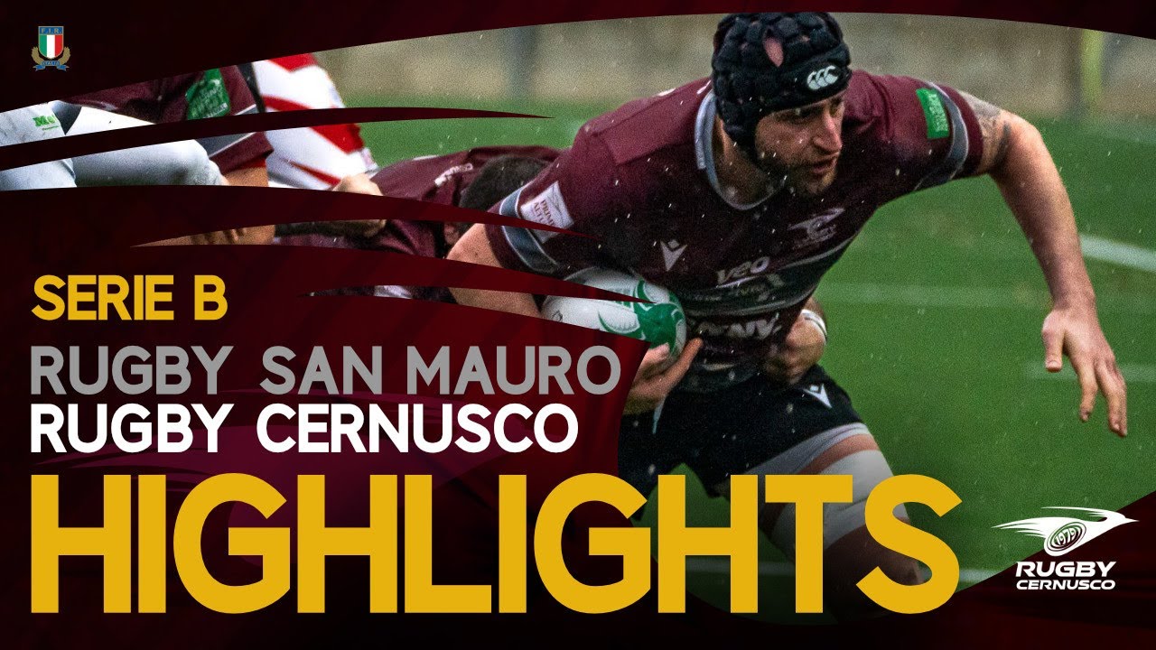 Rugby San Mauro v Rugby Cernusco | 30.11.2025 | Highlights