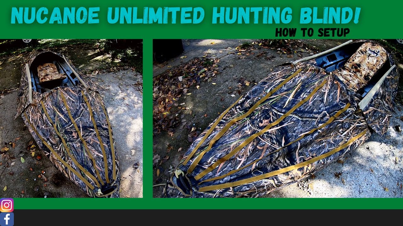 Nucanoe Unlimited Hunting Blind!