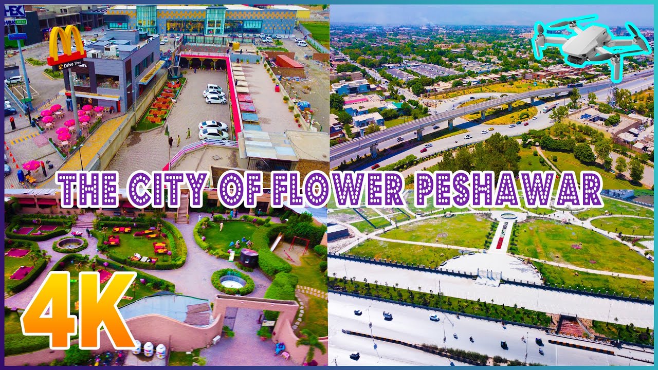 Peshawar Hayatabad 4K Aerial View | Peshawar 4K Drone View | New Latest Updates | Drone Footages