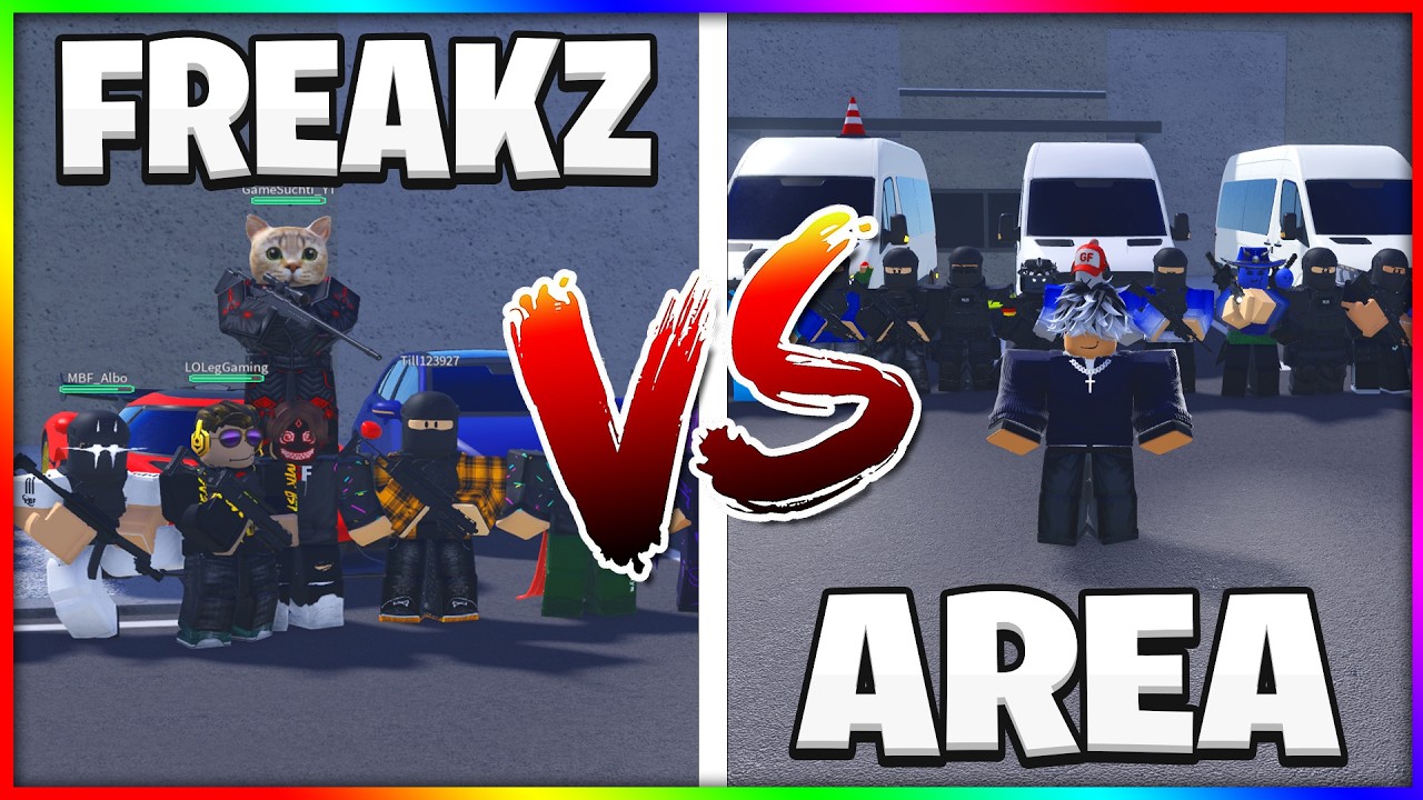 WER IST DER BESSERE?! Area vs Freakz in Notruf Hamburg Roblox!