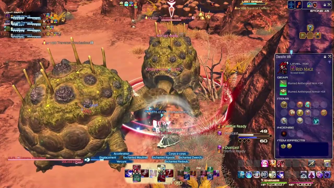 Final Fantasy XIV - Pilgrim's Traverse Stones 41 - 50 (First Clear) (RDM POV)