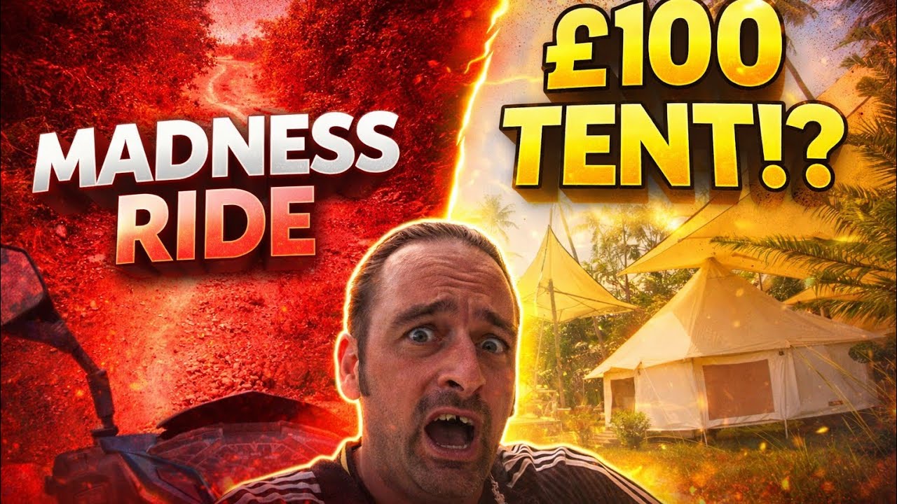 “£100 Tent on Koh Kood… And the Ride to Get There Was Madness