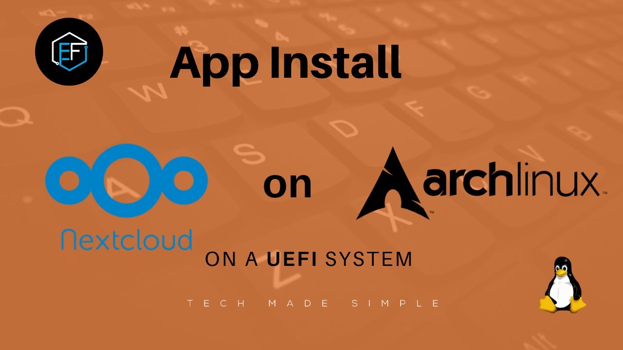 Installing and running Nextcloud on Arch Linux