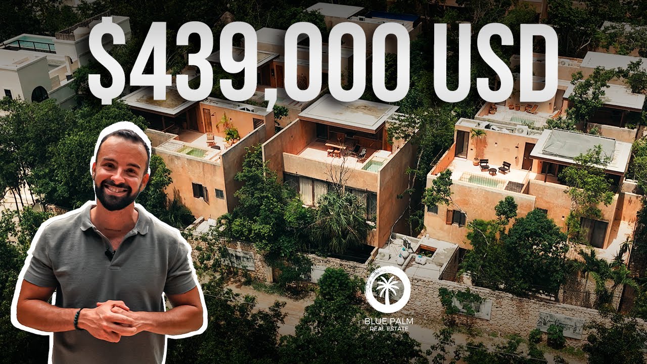 INCREDIBLE $439,000 USD Villa in Tulum! 🌴 With Dream Rooftop and Private Pool