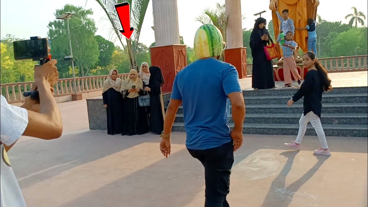 Tarbuj Helmet Prank In Public 😂 || Tarbuj Helmet public Reaction ||Best Helmet Prank  Shainy 2022 🇮🇳