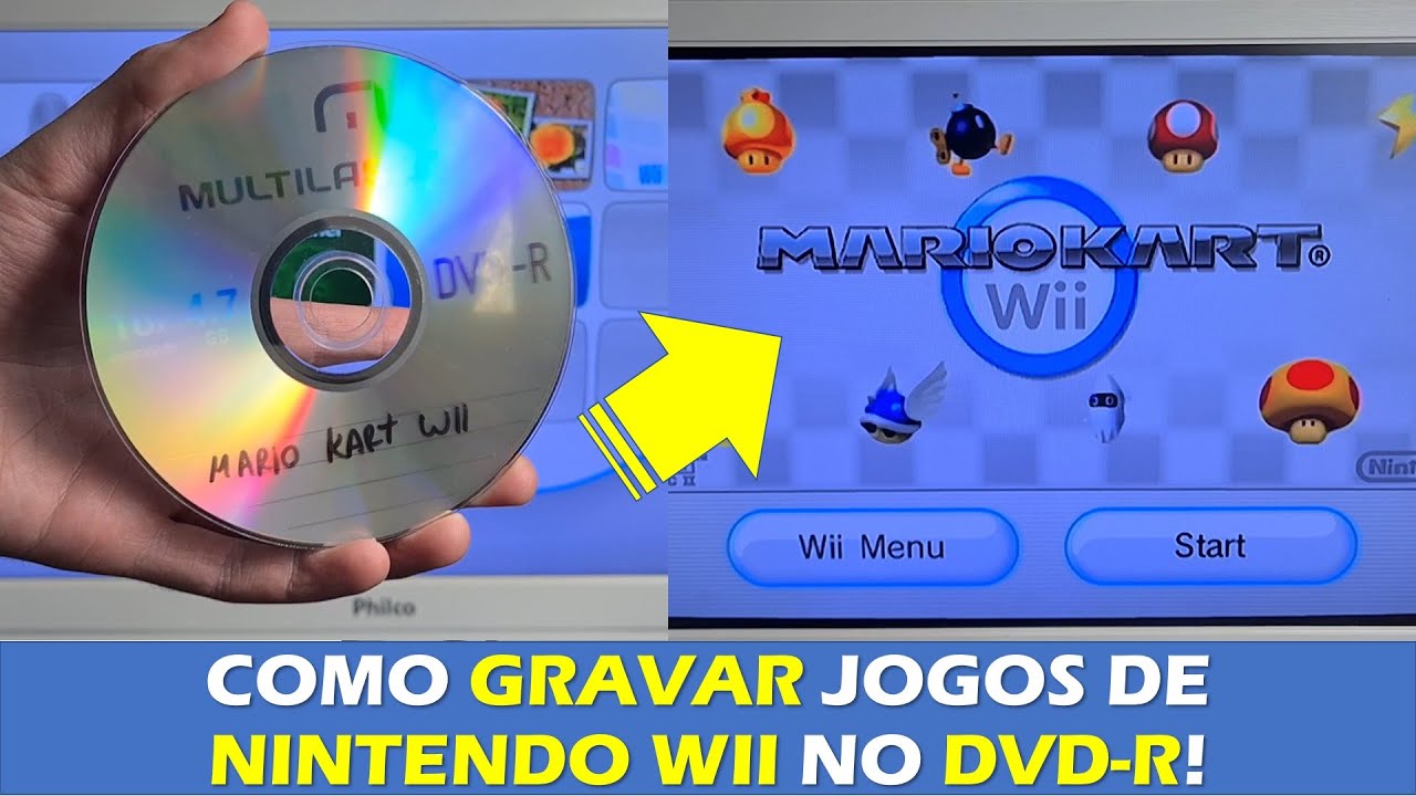 COMO GRAVAR JOGOS DE WII EM UM DVD-R PARA JOGAR EM UM NINTENDO WII DESBLOQUEADO! - TUTORIAL
