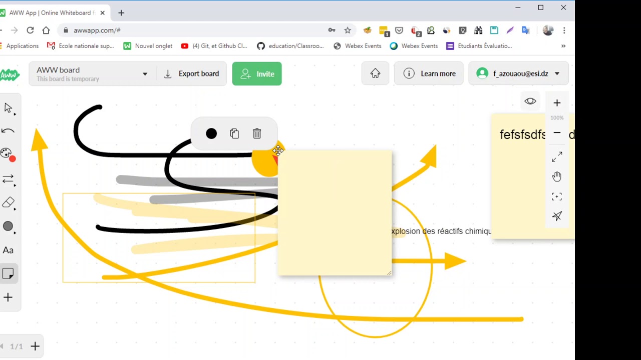 Utiliser un tableau blanc en ligne