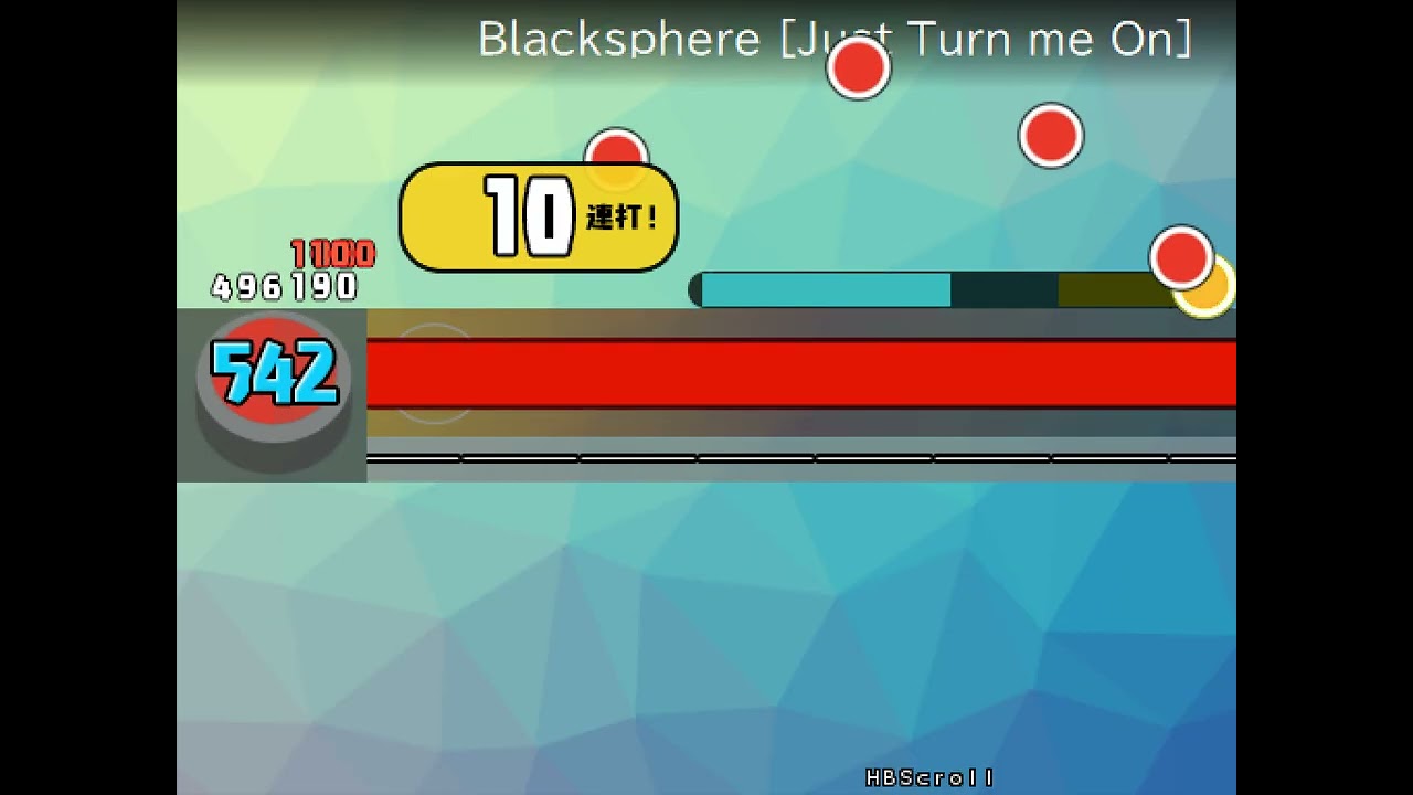 【ITDT/★12】Blacksphere [Just Turn me On]【太鼓さん次郎】