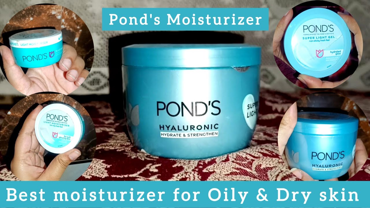 Best moisturizer🧴for Oily & Dry skin | Pond's super light gel Vs pond's light | Honest Review💯