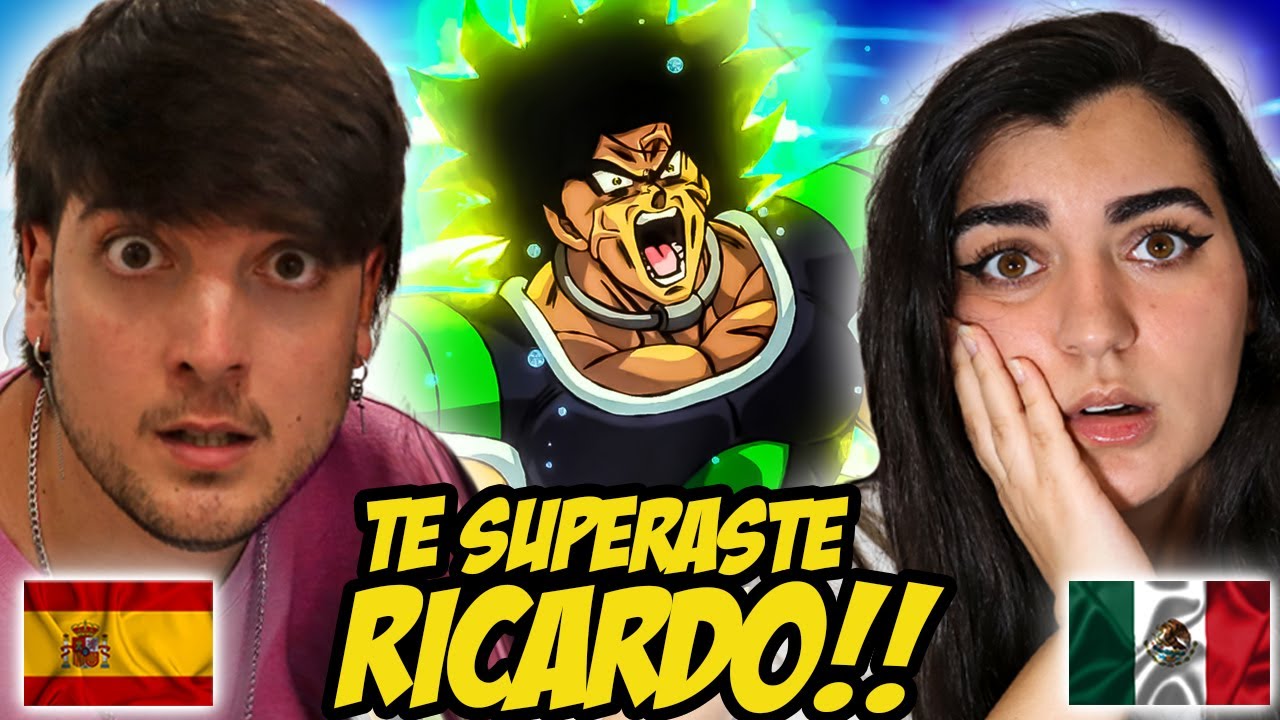 ESPAÑOLES REACCIONAN A DRAGON BALL DOBLAJE LATINO | 🐲GOKU VS BROLY🐲 🔥LATINO VS CASTELLANO🔥