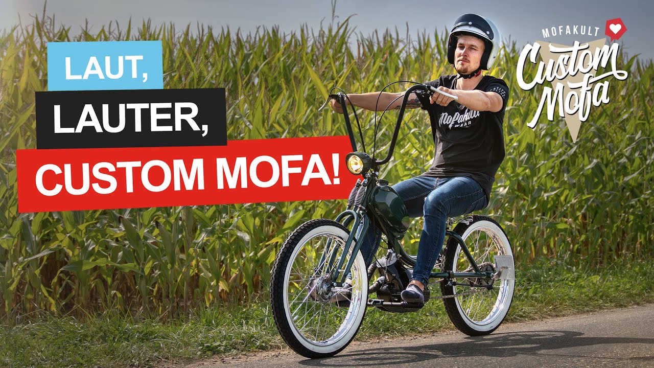 Custom Sachs Mofa für den Alltag | zu laut für die Strasse?